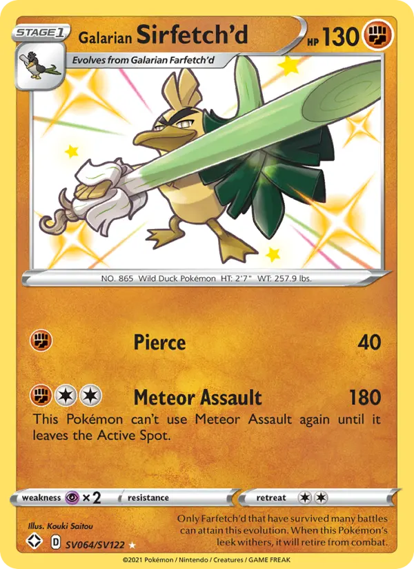 Sirfetch'd de Galar