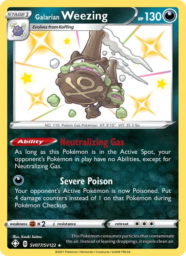 Weezing de Galar