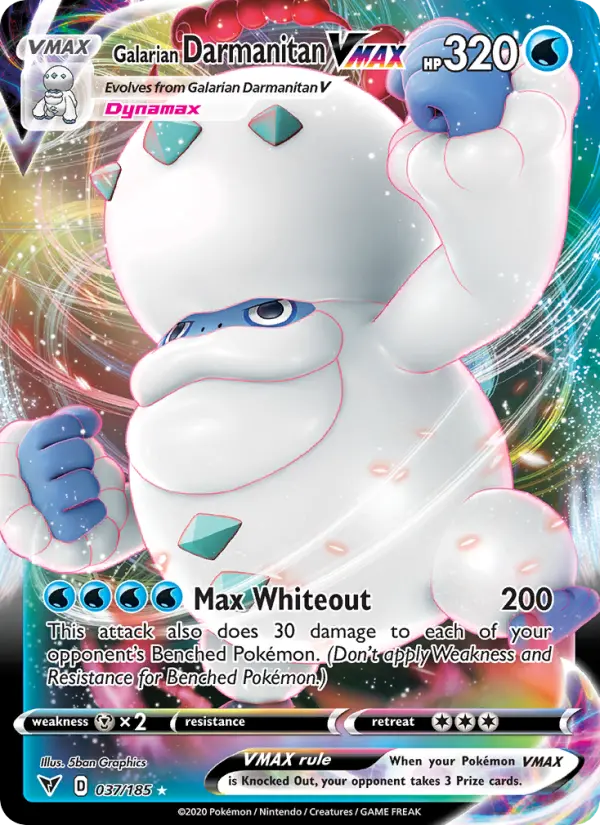 Darmanitan de Galar VMAX
