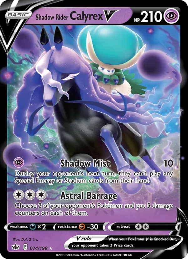 Calyrex Cavaleiro Espectral V