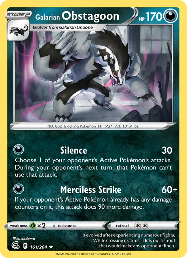 Obstagoon de Galar