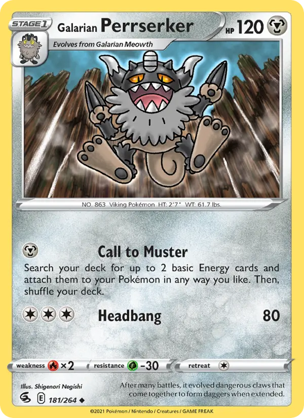 Perrserker de Galar