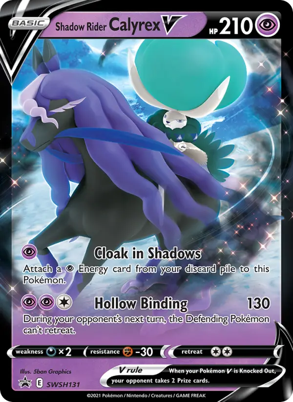 Calyrex Cavaleiro Espectral V