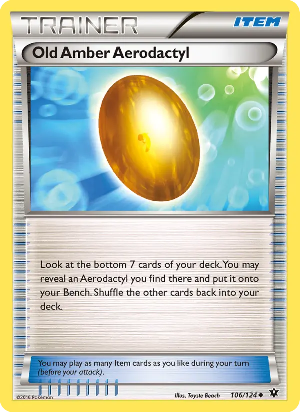 Âmbar Velho de Aerodactyl