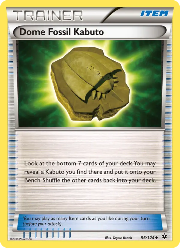 Fóssil Cúpula de Kabuto