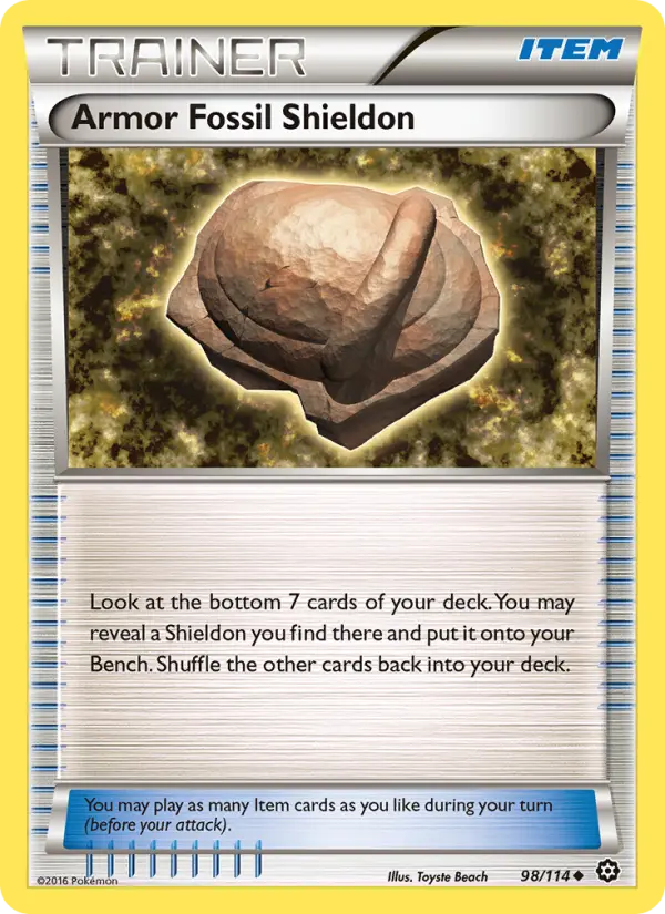 Fóssil Armadura de Shieldon