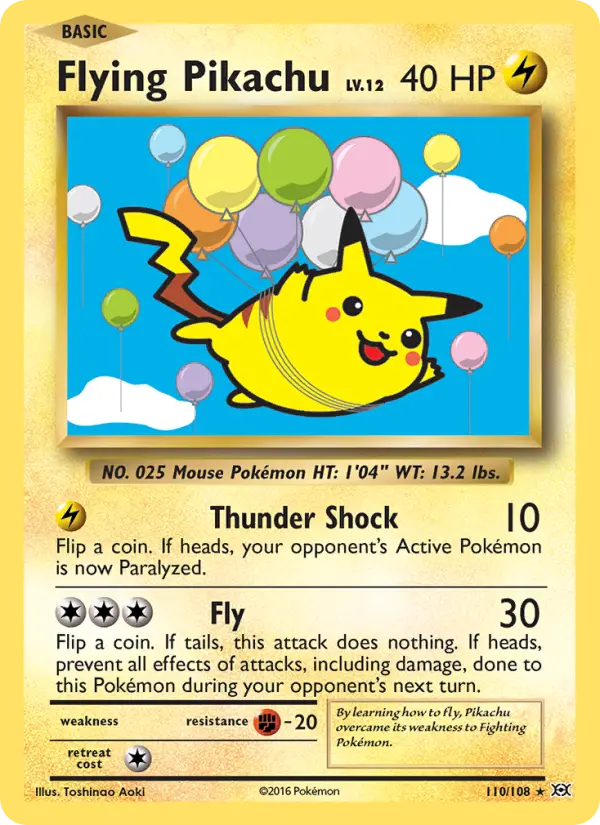 Pikachu Voador