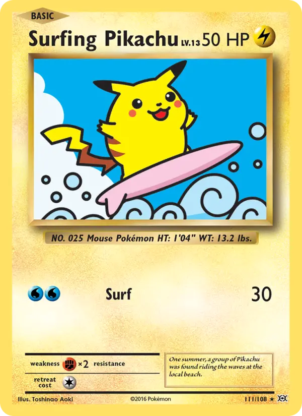 Pikachu Surfista